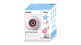 Caméra de surveillance WiFi pour bébé D-Link EyeOn Baby DCS‑825L